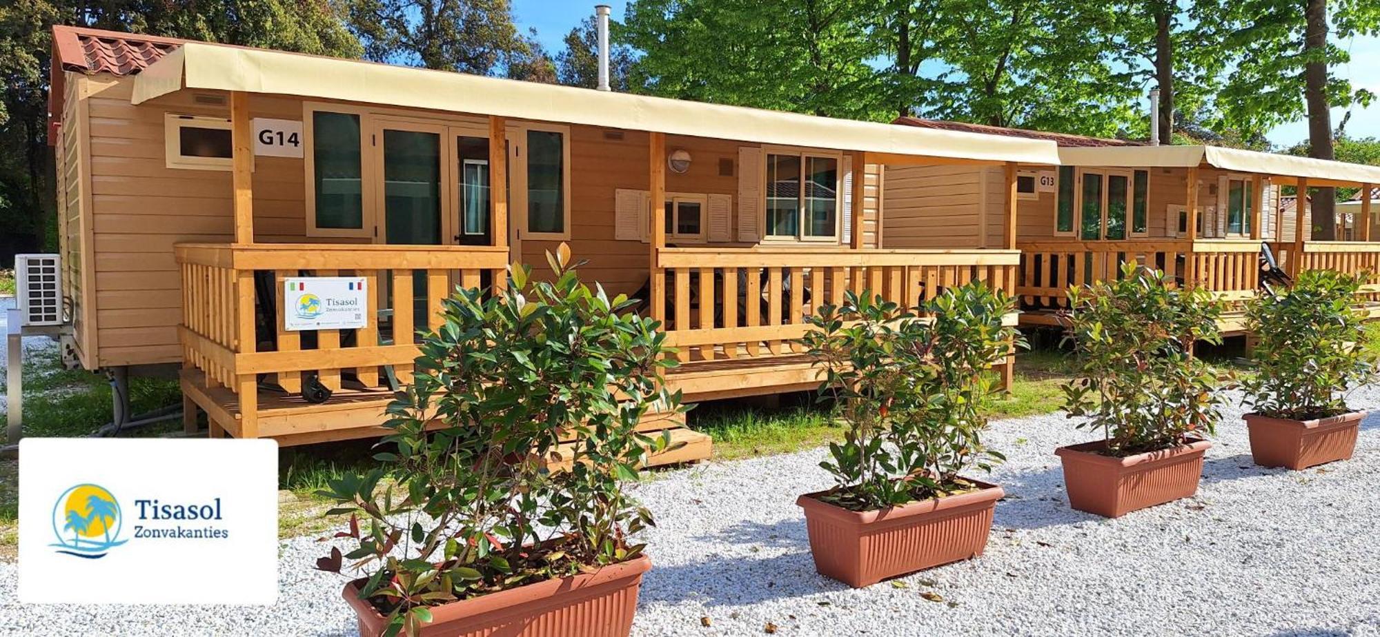 Mobile Home Viareggio - Including Airco- Camping Paradiso - G008 Dış mekan fotoğraf